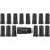 Set Jonnesway AI020118, for dismantling and installing threaded studs, M6x1-M16x2