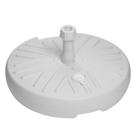 Standing under the umbrella round white, 49 x 10 cm, 17.5 l, for an umbrella 25-32 mm-1