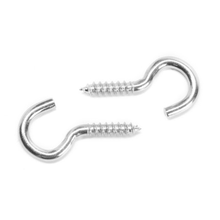 Bourup-half-decisor Tundra, white zinc, 5x40 mm, 2 pcs-1
