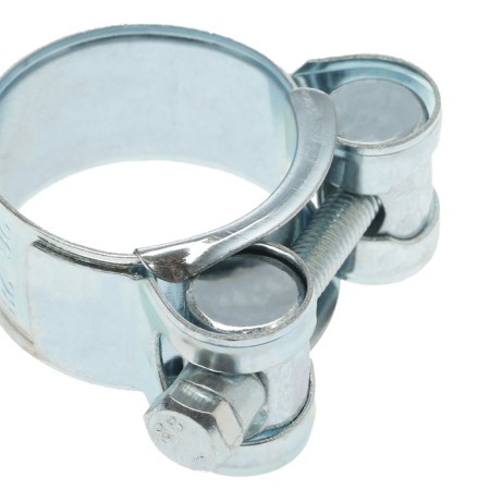 The clamp zein English, diameter 26-28 mm, width 18 mm, galvanized-7