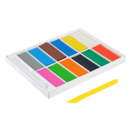 Globus plasticine "Children's", 12 colors, 180 g, soft-3