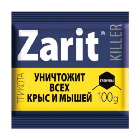 Granules from the rodents "Zarit", Trikota, 100 g