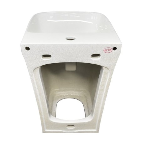 Comforty 500p shell, rectangular, suspended, white color-4