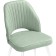 Stool on the Brainy Metal Carcass Velutto 14 Metal/velor, White/Green 48x60x83 cm