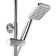Stage shower "TsS-SM" DS001020, two-wound, tropical shower, hand watering can, chrome