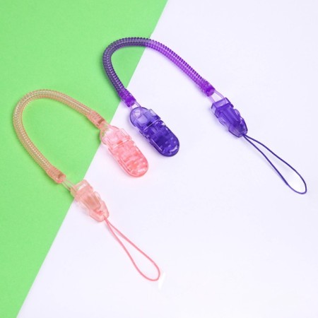 Holder for the nipple - dummies on the chain -chain, color mix-6