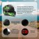 The helmet integral with two visors, size l (59-60), model BLD-M67E, black and green