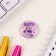 Icons sunset set 3 pcs d = 25 mm "watercolor flowers" 7x7 cm