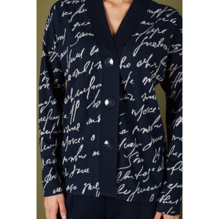 Female set: cardigan and trousers, size 56-4