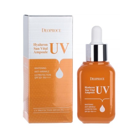Serum DEOPROCE HYALURON UV Sun Vital Ampoule SPF50+PA +++++ 50 ml-1