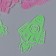 Phosphorus "rockets" sticker with glue pads set of 7 pcs MIX 19x13 cm