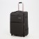 Small 24 suitcase "on lightning, code castle, with extension, brown color