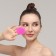 Washing brush "Oval" on a suction cup, 6.3 × 5 cm, color mix