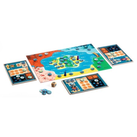 DJeco Table Game "Pirates Island"-1
