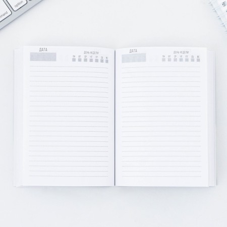 Set: A6 Diary, 80 sheets and a thermostatic 250 ml "The best teacher"-6