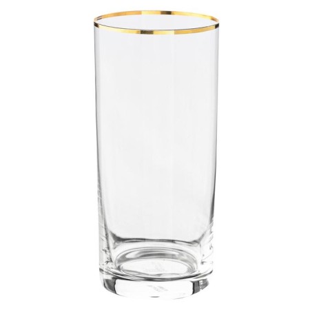 A set of water glasses, decor “Gold Gold”, 350 ml x 6 pcs.