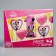 Bouquet of foil balls "Happy Birthday", set 5 pcs, Minnie Mouse, 4 hearts, unit