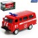 Metal machine "UAZ 3962. Fire Service", inertia, 1:43