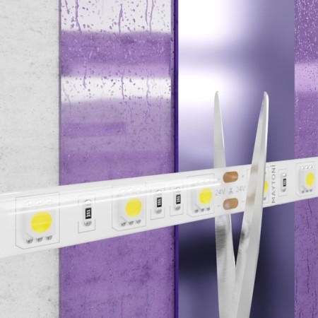 LED tape Maytoni, 24V, IP65, 5050, 14.4W/m, 4000k, 5 m, monochrome glow-3