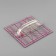 Holder for lines and patterns, on suction cups, 14.8 × 3 × 2.5 cm