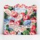 Formal money envelope "Happy Birthday", peonies, 17.5 x 8 cm