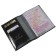 Cover for auto documents, cards, black color