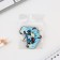 Key keychain wooden anime "Blue Hair"