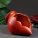 Figure Kashpo "Amphora" Bordeaux/copper, 21x14x12 cm