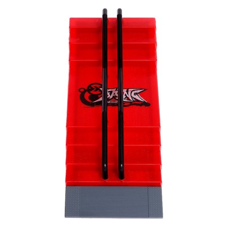 Set Skate Park "Trick: Jump jumping", Fingerboard with railings on ladder-6