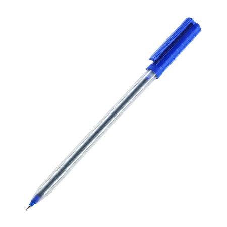 Ballpress Pensan Triball, node-bela 0.5 mm, hexagonal, blue ink blue