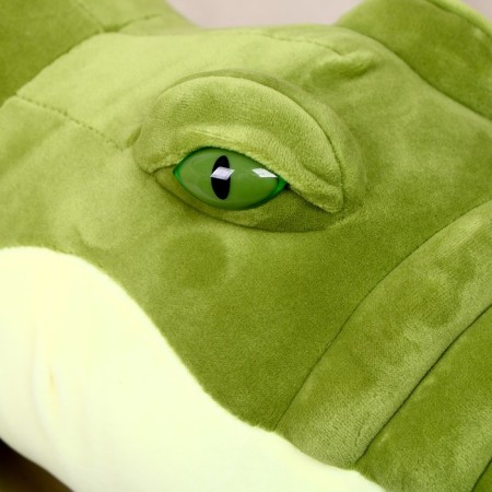 Soft toy "crocodile", 80 cm, green color-1