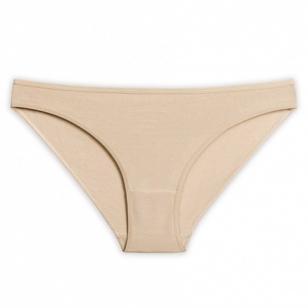 Female cowards, size m, beige color-2