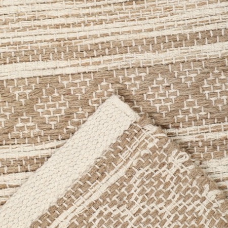 Carpet Ethel Stripes 60*90cm, 50% cotton/ 50% juts, 1550 g/ m2-3
