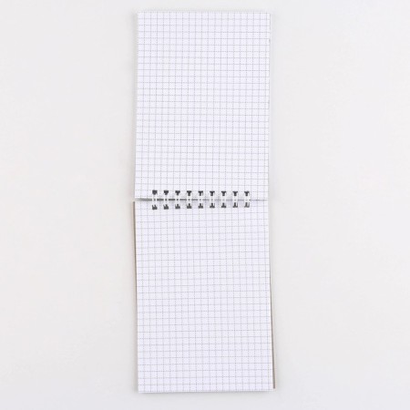 Notepad "February 23" on the crest, A6 40 sheets in the cage, soft cover, paper density 65 r-1