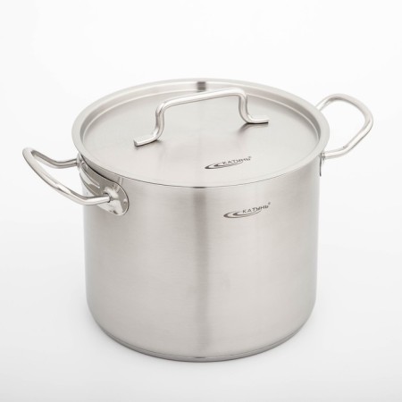 Poster "General catering", 7 l, d = 22 cm, h = 18 cm, metal cover, induction, with a heat distribution layer