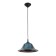 Lamp Bayerlux Elvira 1he27 Blue Rainbow 30x30x12cm