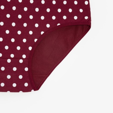 Cowards women's slips, burgundy color, size 54-56-1