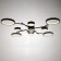 Luer with PDU 2300/9BK LED 190W 3000-6000K Black 85x85x9 cm Bayerlux