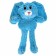 Soft toy "Hare Poztyagun" Blue, 80 cm, ears are stretched