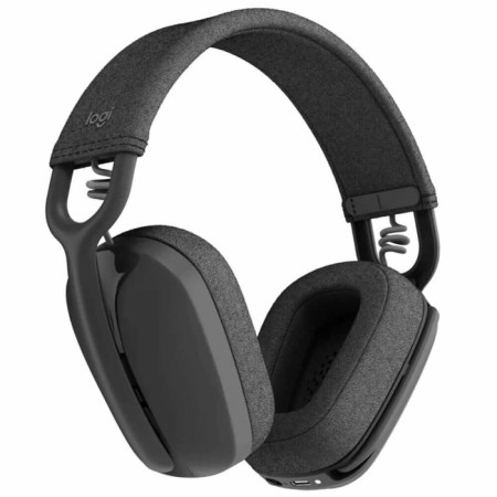 Logitech Zone Vibe 100 headphones, computer, microphone, wireless, black-2