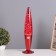 Lava-lamp "Rocket" 1x30W E14-R39 (sparkles) red 11x11x41cm