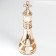 Souvenir Ceramics "Chess Figure. King" Gold 25x8.2x8.2 cm