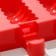 Form for ice cream shares "Monica", silicone, 19.5 × 11 cm, 4 cells (6.7 × 3.2 cm), color mix