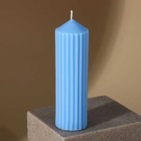 Candle Interior column "Aesthetics", Blue-1