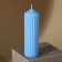 Candle Interior column "Aesthetics", Blue
