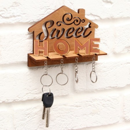 The keybox is wall -mounted with Sweet Home.-1