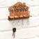 The keybox is wall -mounted with Sweet Home.