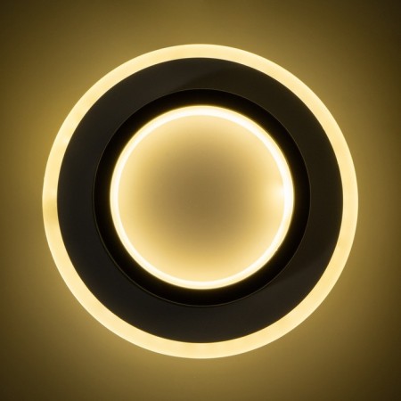 Bra "Castillio" LED 42W white-black D.20cm-2