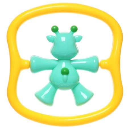 Rattle "giraffes" is turquoise color, crush me-2