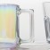 Rainbow mug, glass, 250 ml